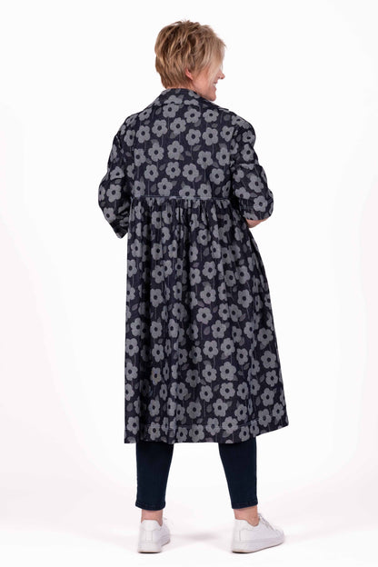 Denim Daisy Truffle Coat JS26-17