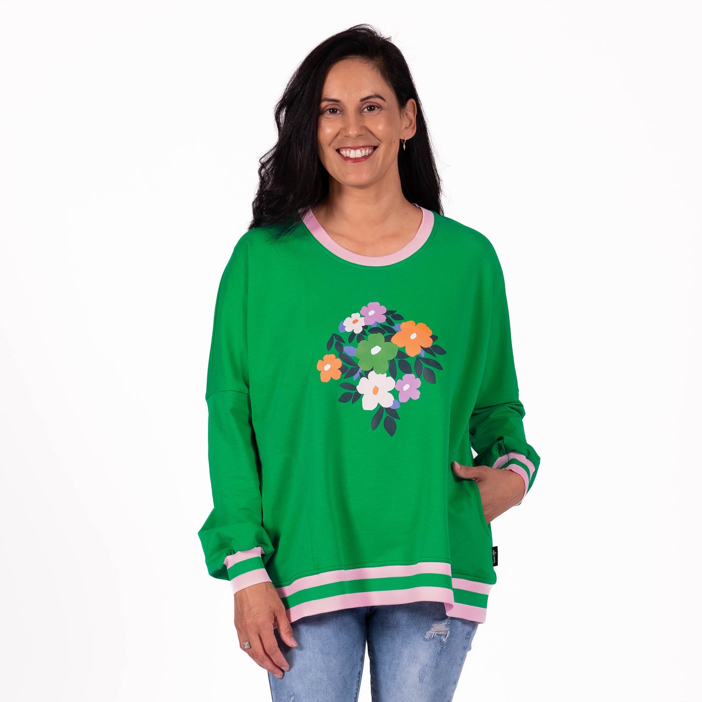 Green Bunch Sweatshirt JS26-40