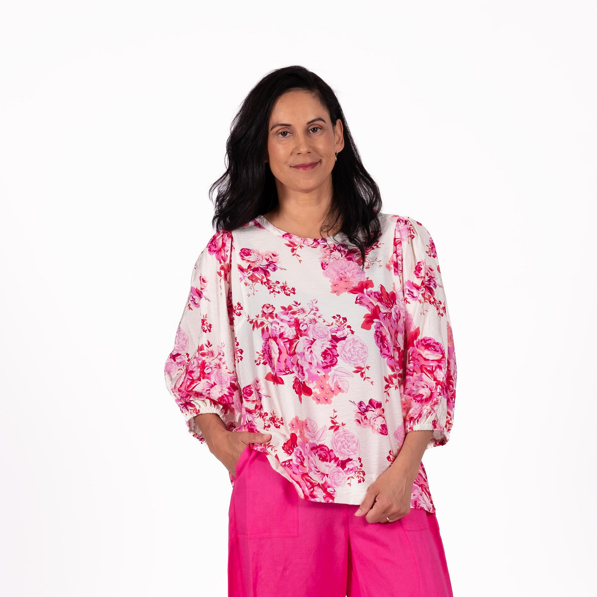 Floral Crush Facade Top JS26-4