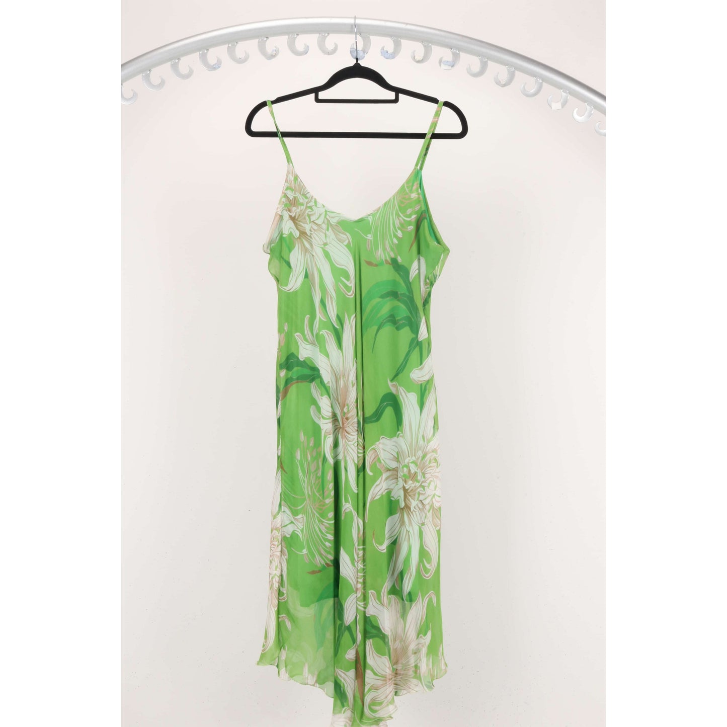 Green Silk/Viscose 2PCE Dress Set
