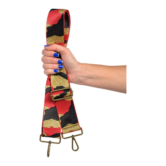 Metallic Camo Bagstrap Wide