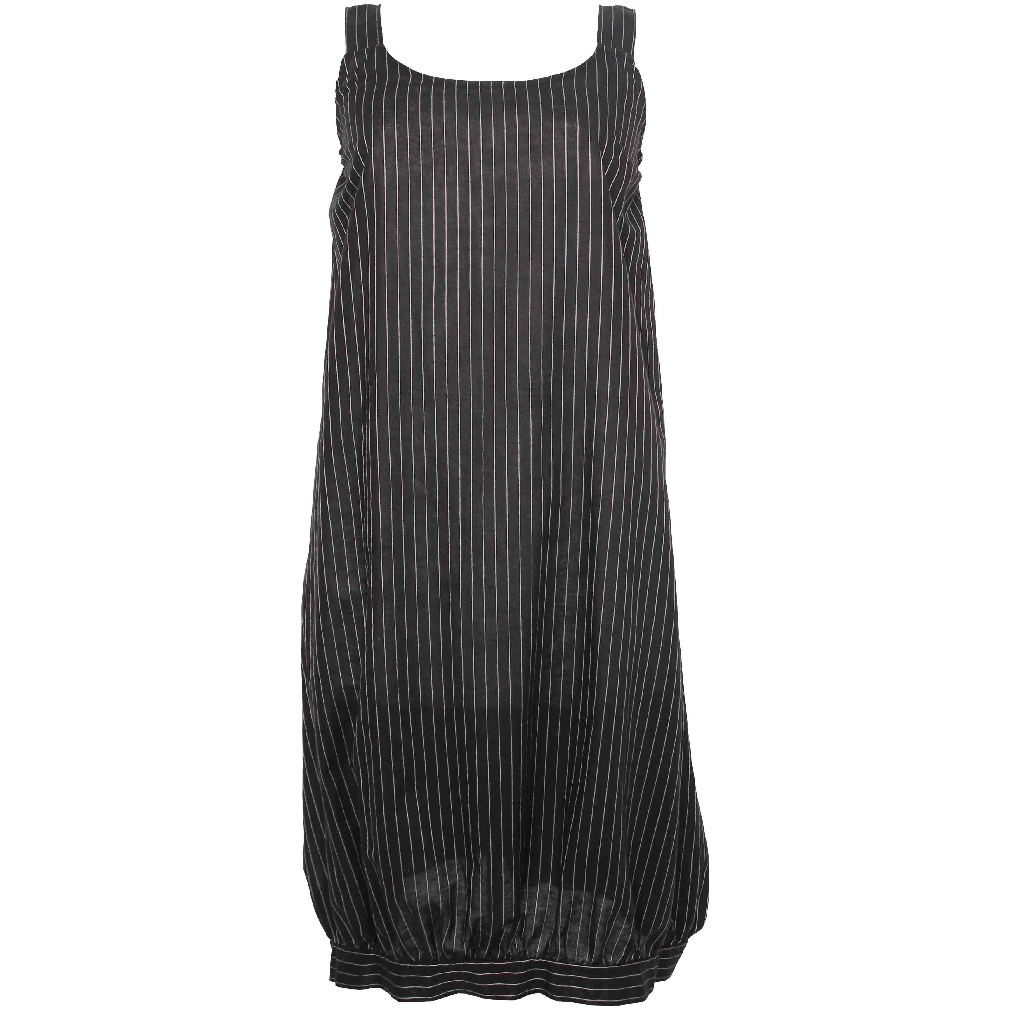 Cashews Stripe Linen Strap Dress