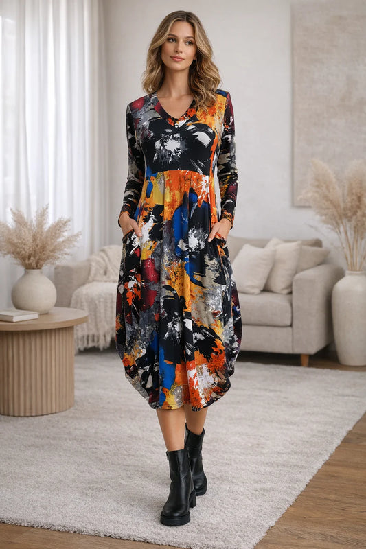 Splash Carly Dress D1600