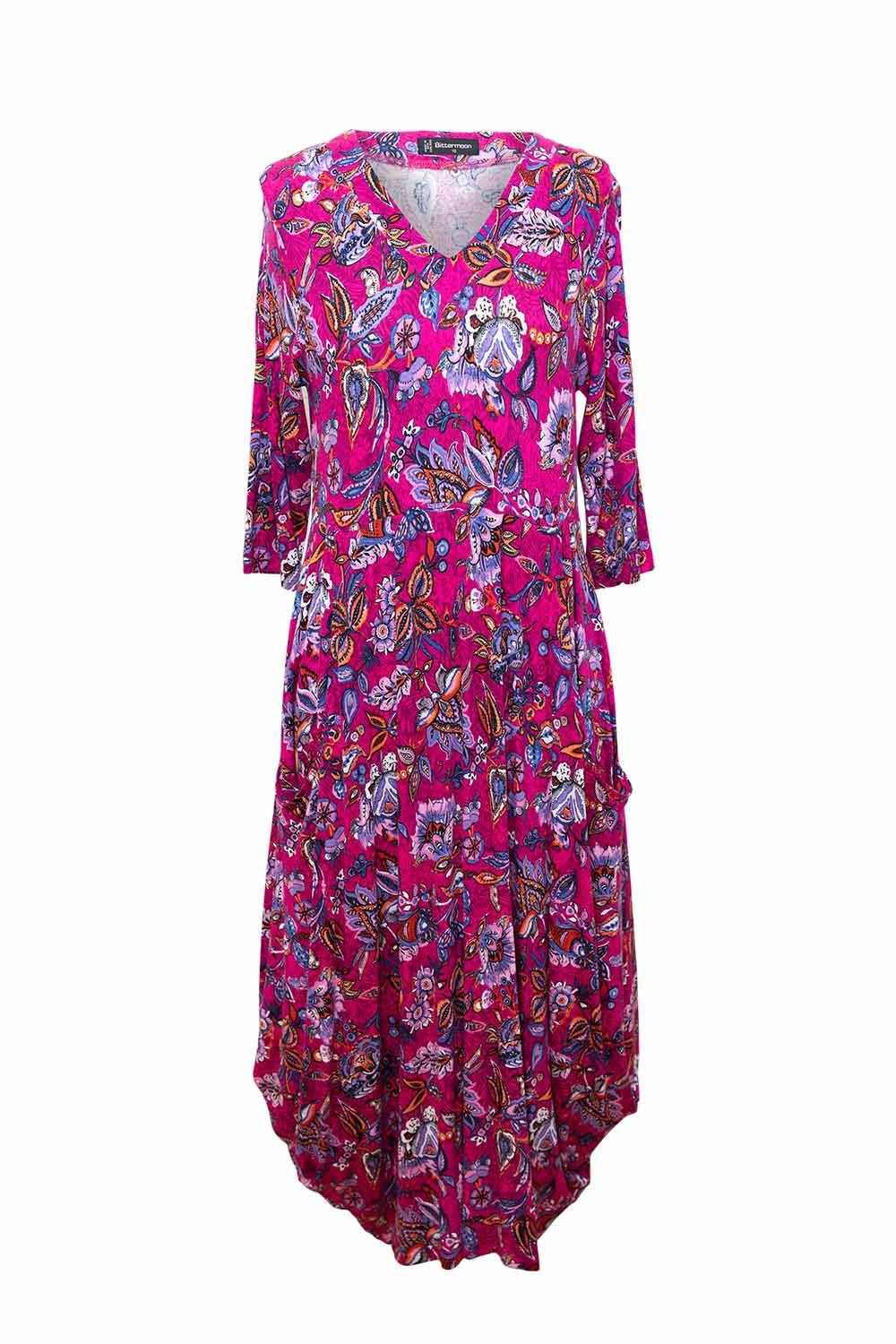 Crimson Carly Dress D1600VIS