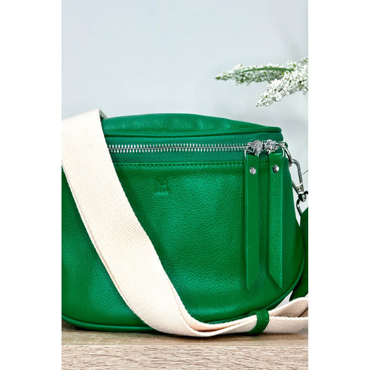 Lemon Tree Dani Leather Bag-Green