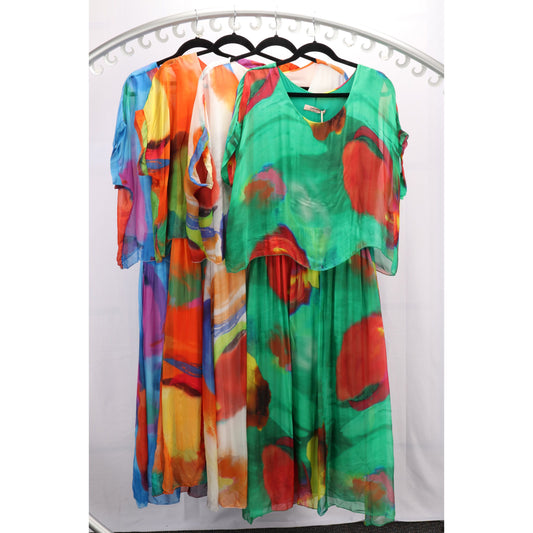 Weds Lulu Silk Dress EL-9982