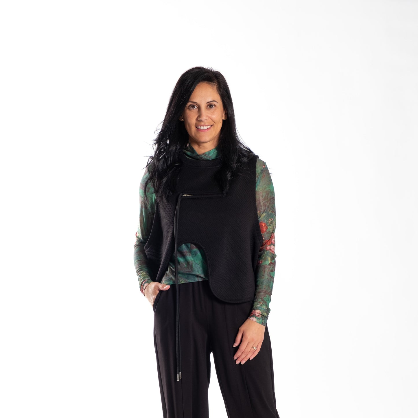 Jellicoe Curve Hem Vest JW25-53