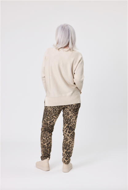 Fiona Knit Top Latte LTD174