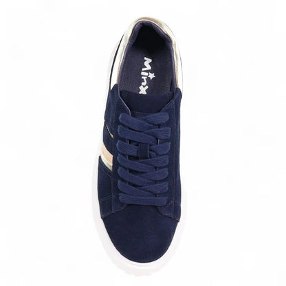 Minx Navy Suede Flux Sneaker