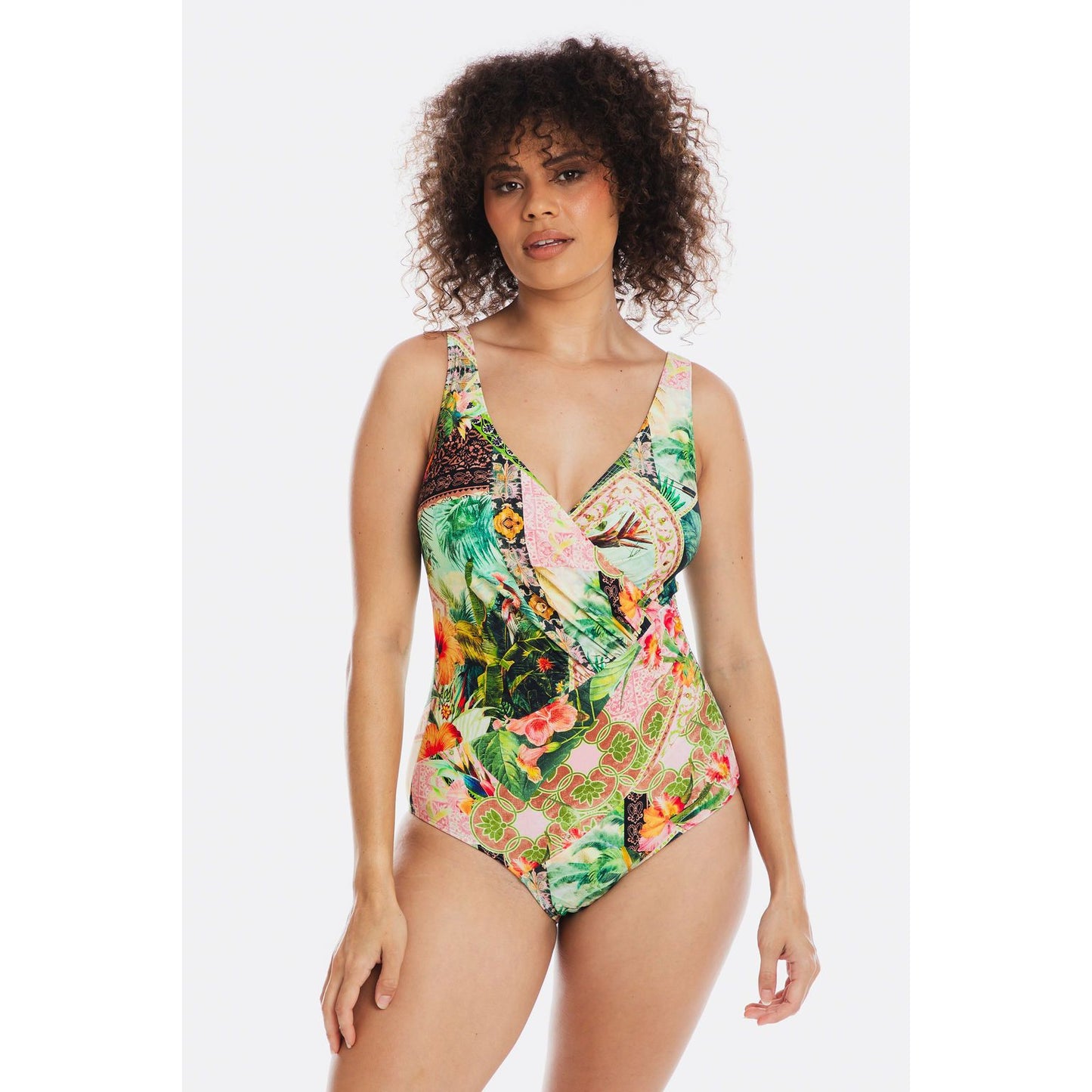 TOGS Fiji Surplice Swimsuit