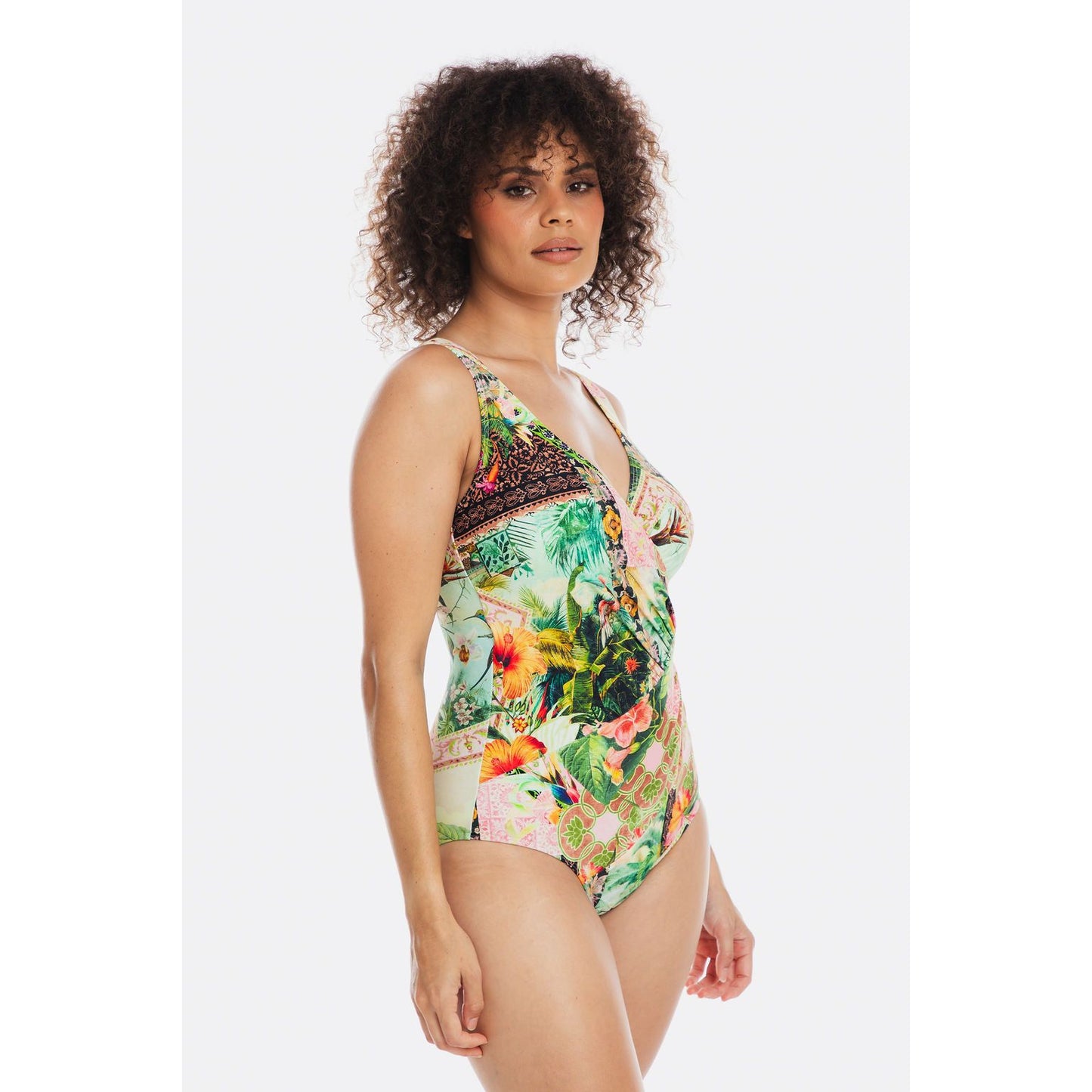 TOGS Fiji Surplice Swimsuit