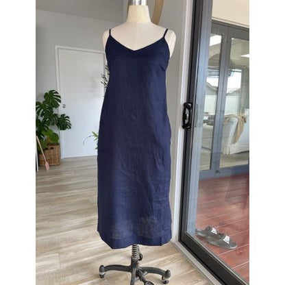 Angel Lace Linen Sun Dress