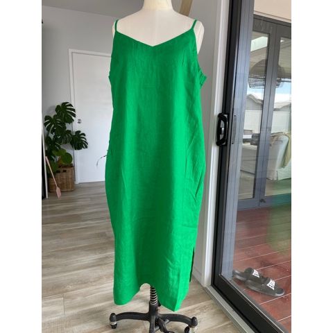 Angel Lace Linen Sun Dress