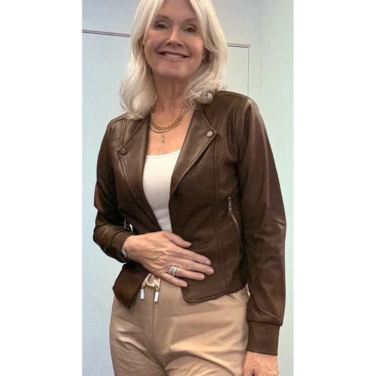 Lemon Tree Mika Faux Leather Jkt LTD151