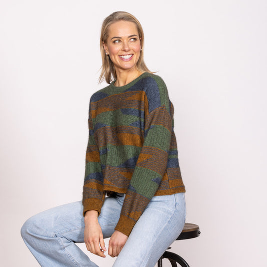 Terrain Possum Merino Crew NW3242