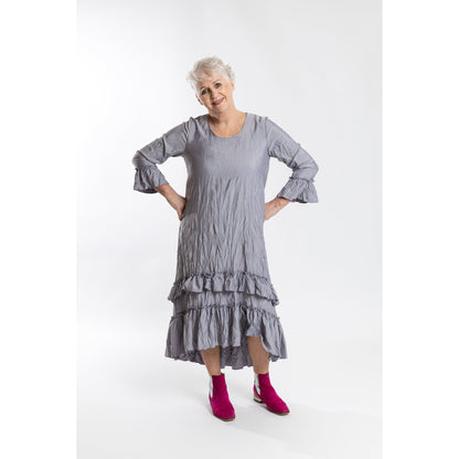 Fleur Dress Grey