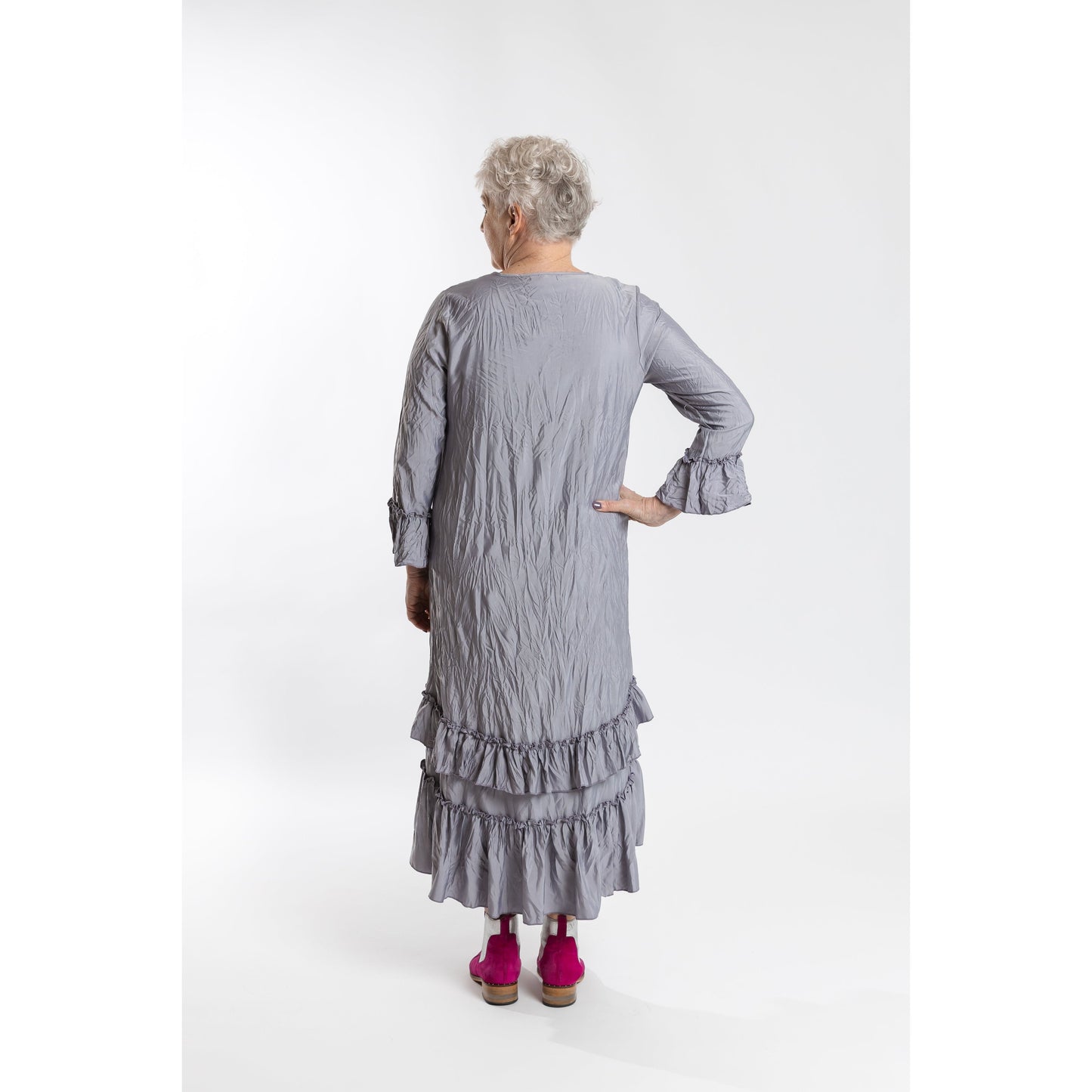 Fleur Dress Grey
