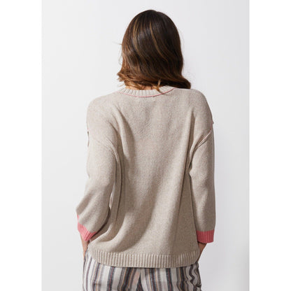 LD & Co Chunky Linen Cardi LC6661