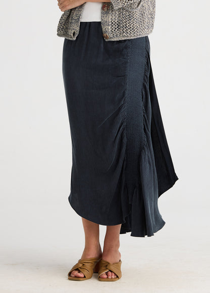 Shirred Angled Skirt LC8883