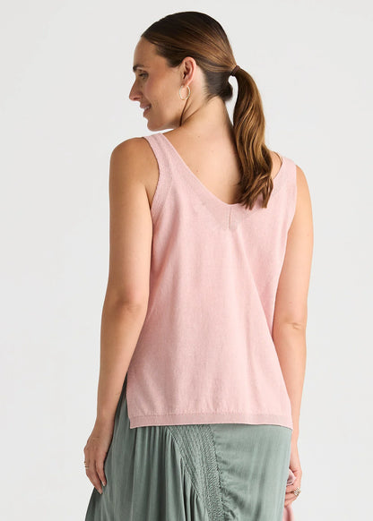 Linen Cotton Tank LC8863