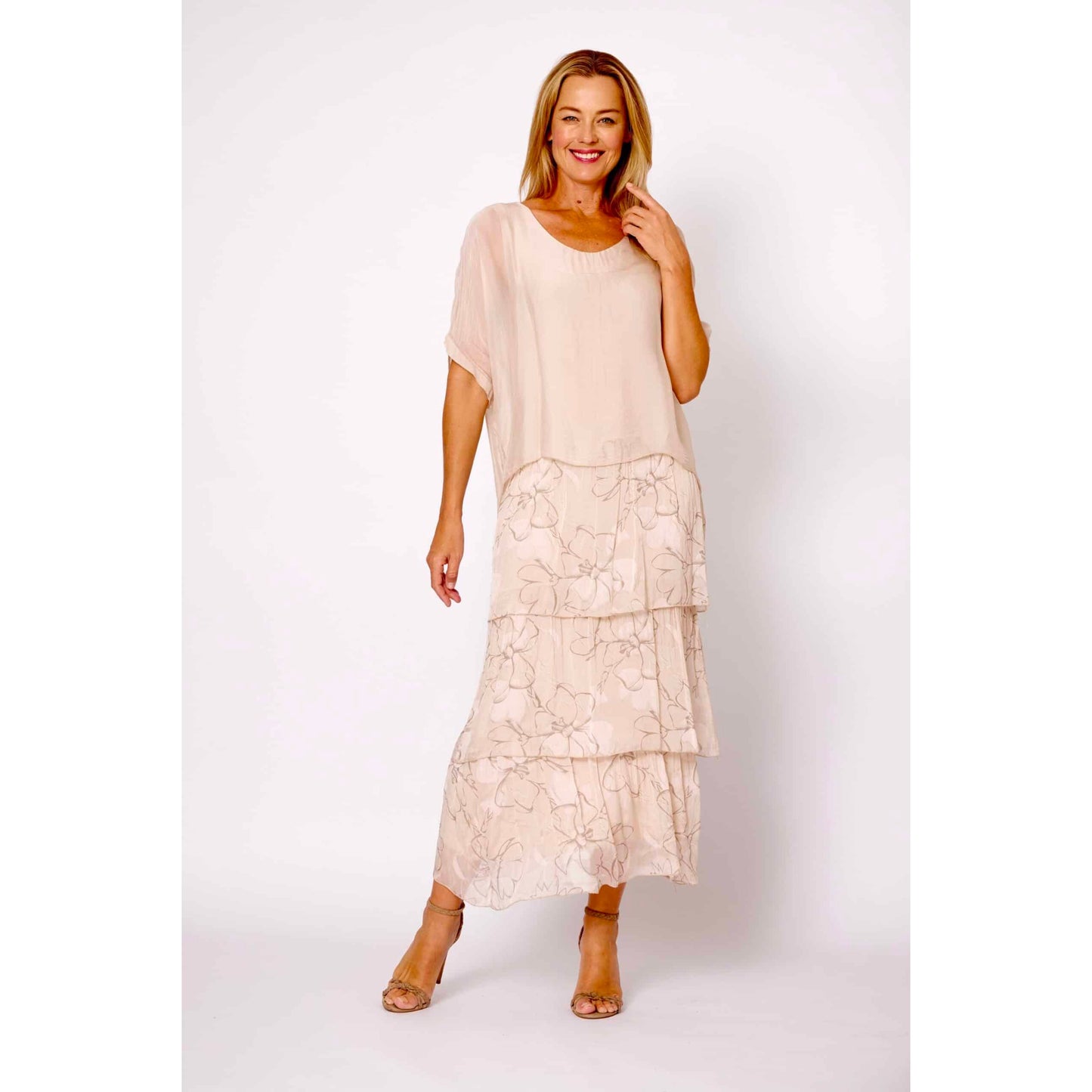 La Strada  Silk Layer Dress LSD25-50B