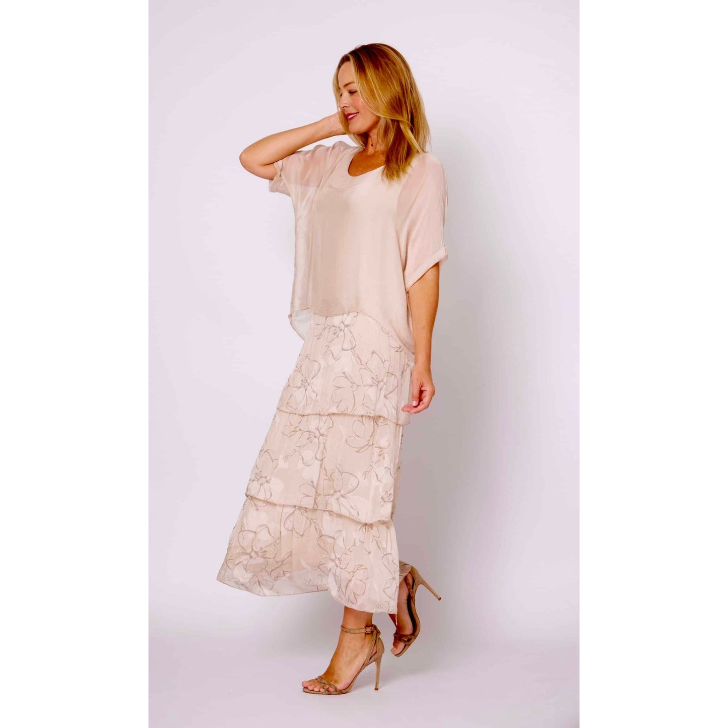 La Strada  Silk Layer Dress LSD25-50B