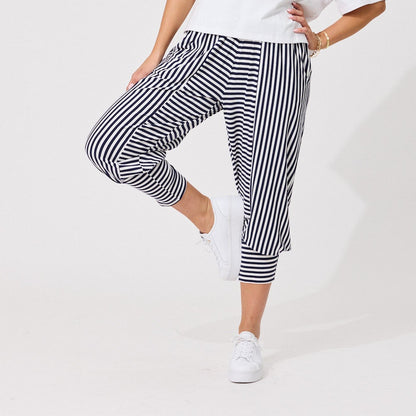 Yasmin Navy Stripe Pants LTD427