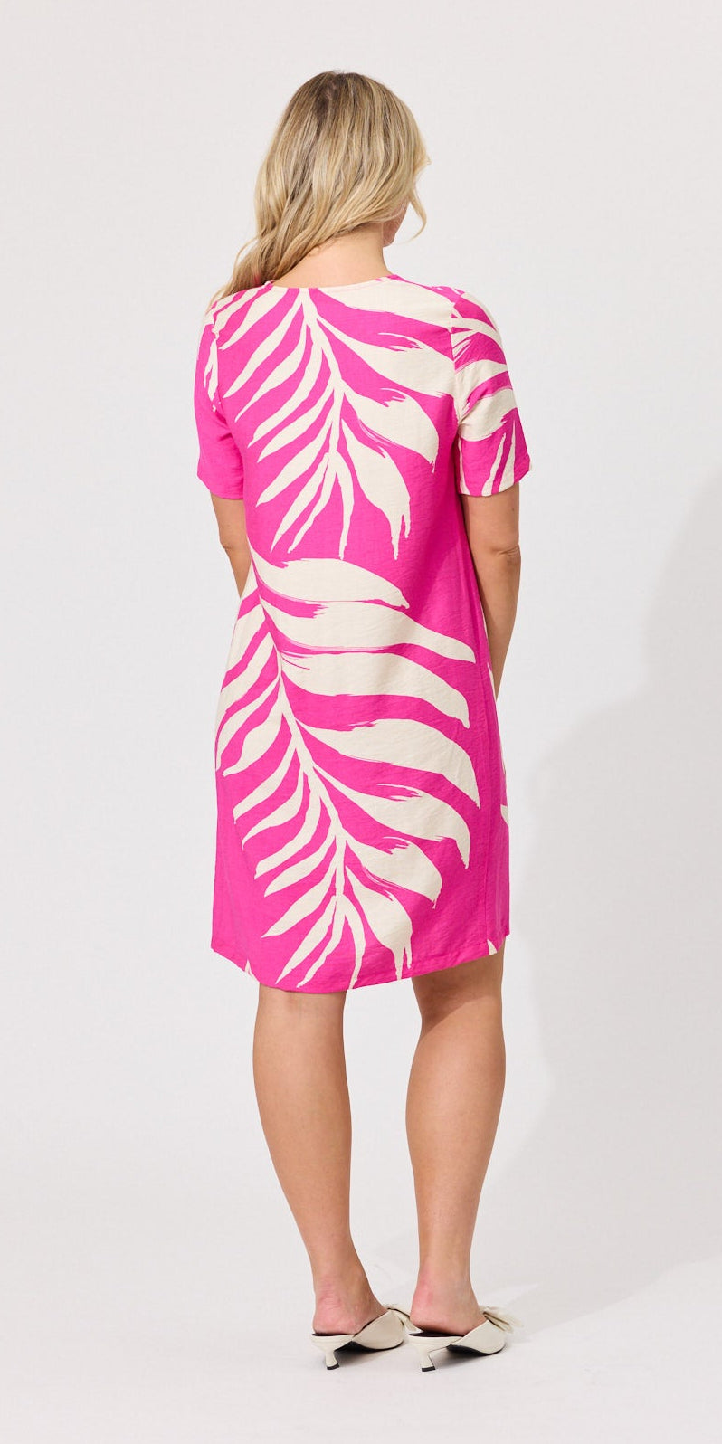 Mara Floral Fuchsia Dress LTD435