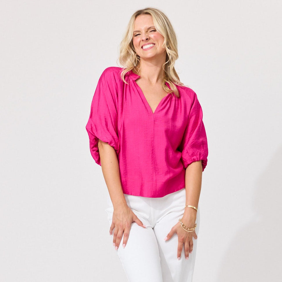 Manuela Fuchsia Top LTD405