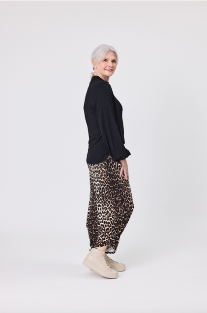 Lenore Leopard Print Pant LTD125