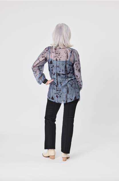 Liza Blue Top & Singlet LTD303