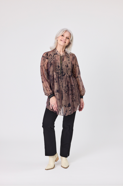 Liza Brown Top & Singlet LTD303