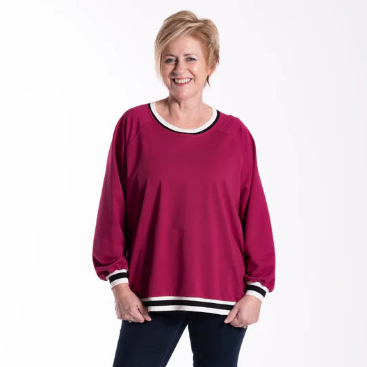 Magenta Team Sweater JW26-144