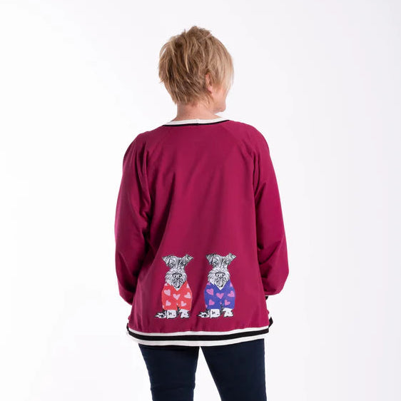 Magenta Team Sweater JW26-144