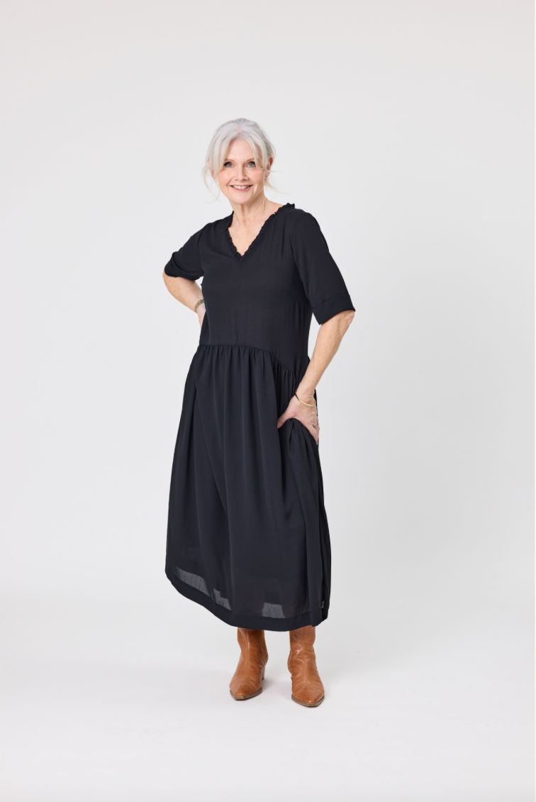 Marja Black Dress LTD347
