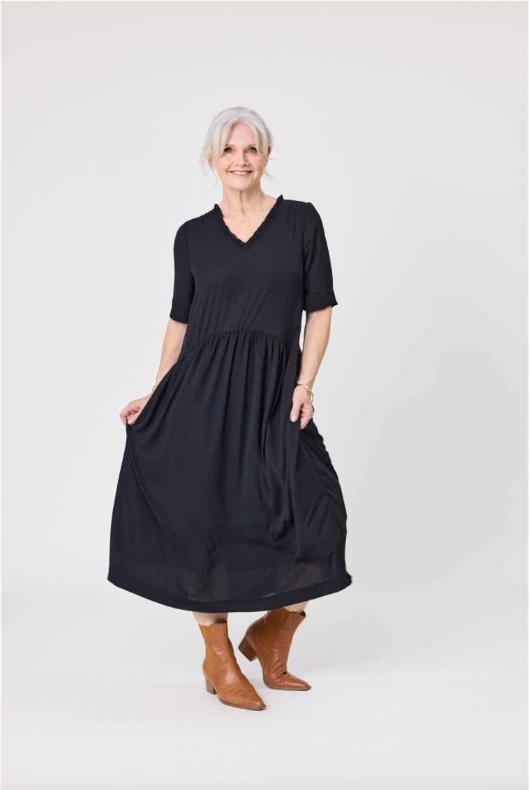 Marja Black Dress LTD347