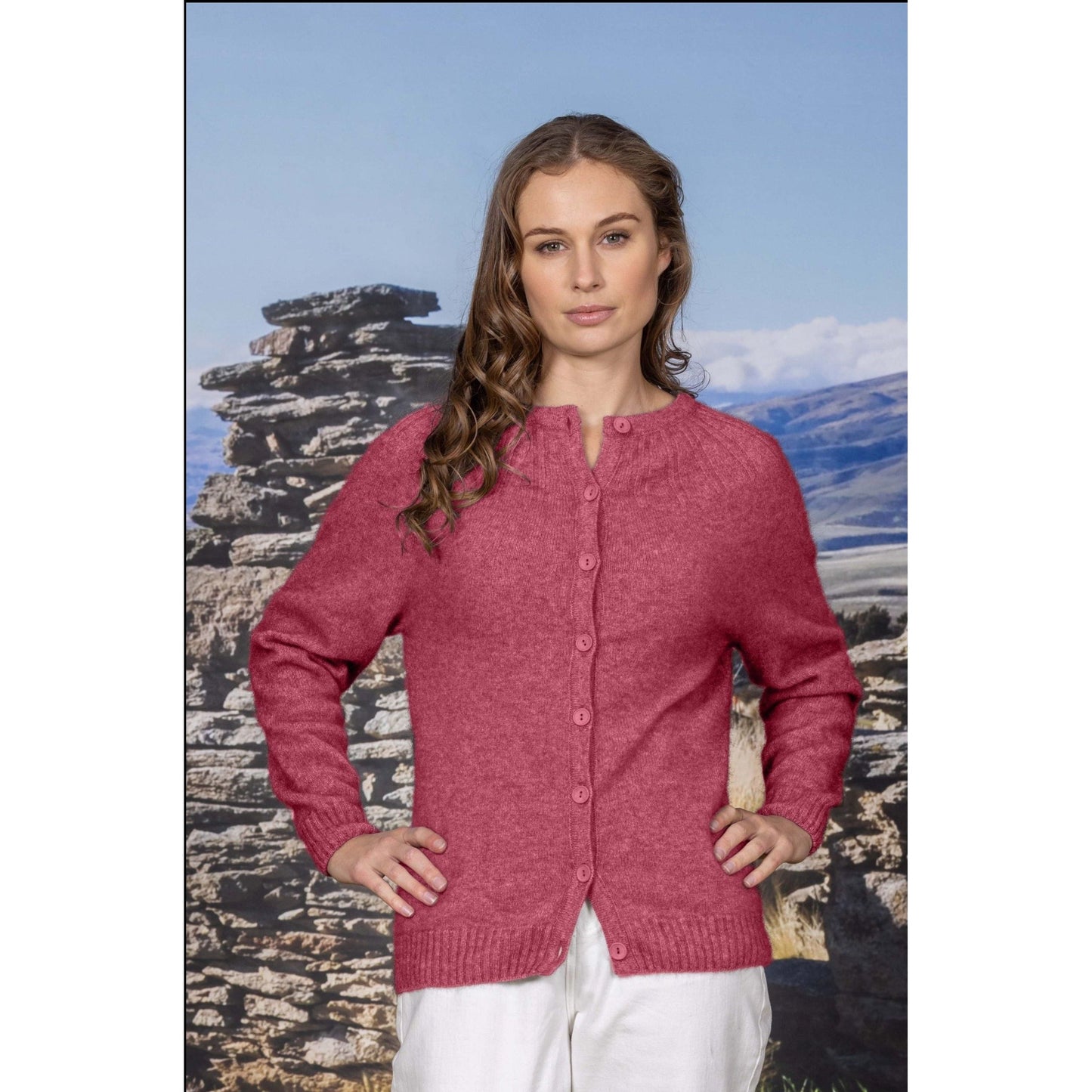 Plain Nordic Cardigan NW3204