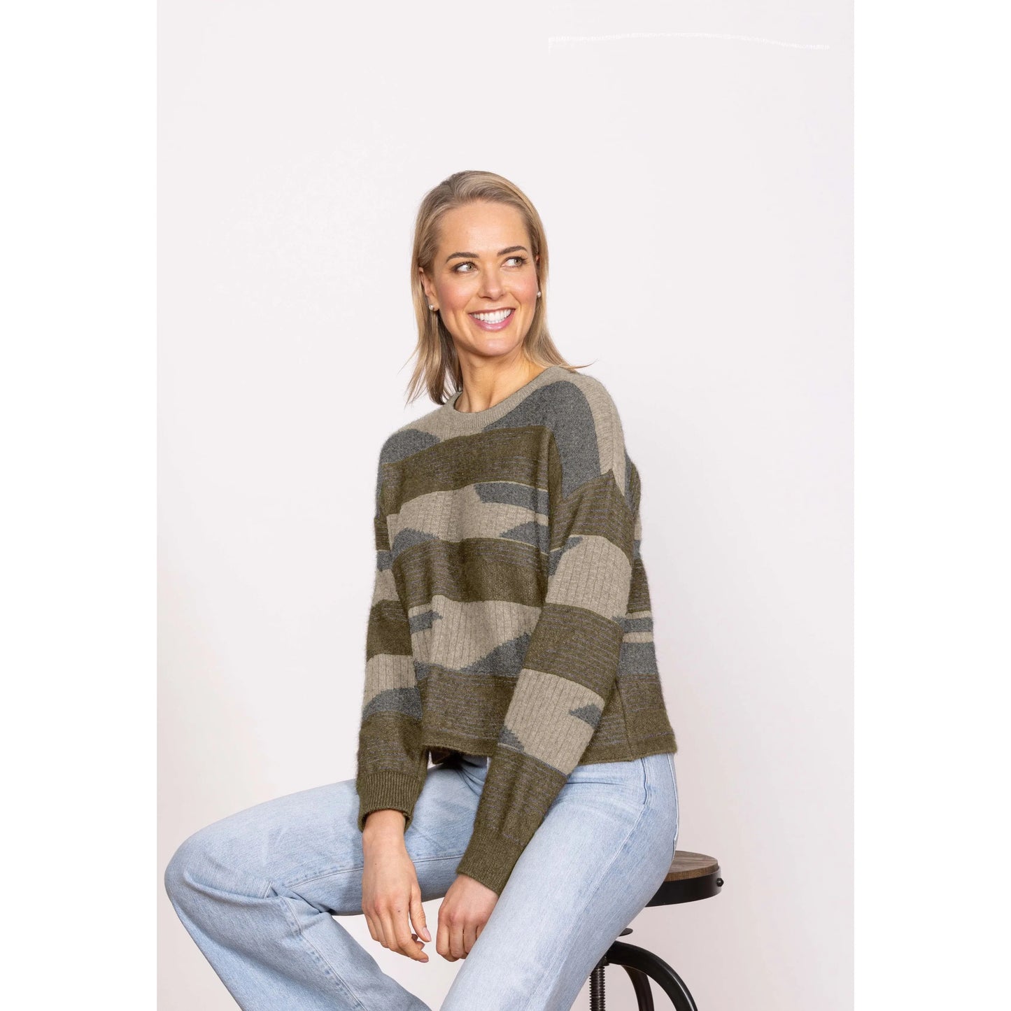 Terrain Possum Merino Crew NW3242