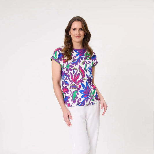 Narcisa Floral Top LTD211
