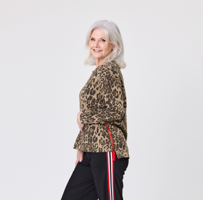 Olga True Leopard Top LTD318