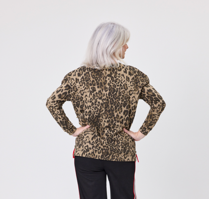 Olga True Leopard Top LTD318