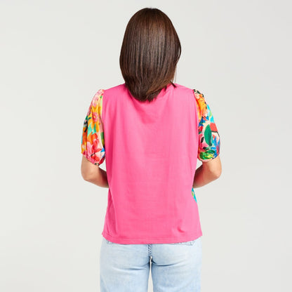 Alina Tropic Garden Top S6033-1