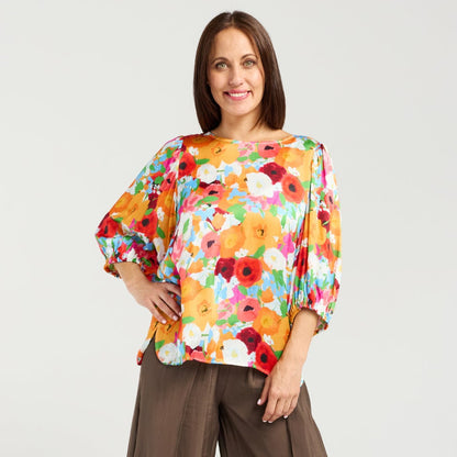 Ariel Bold Meadow Top S6034-1