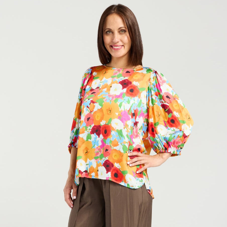 Ariel Bold Meadow Top S6034-1
