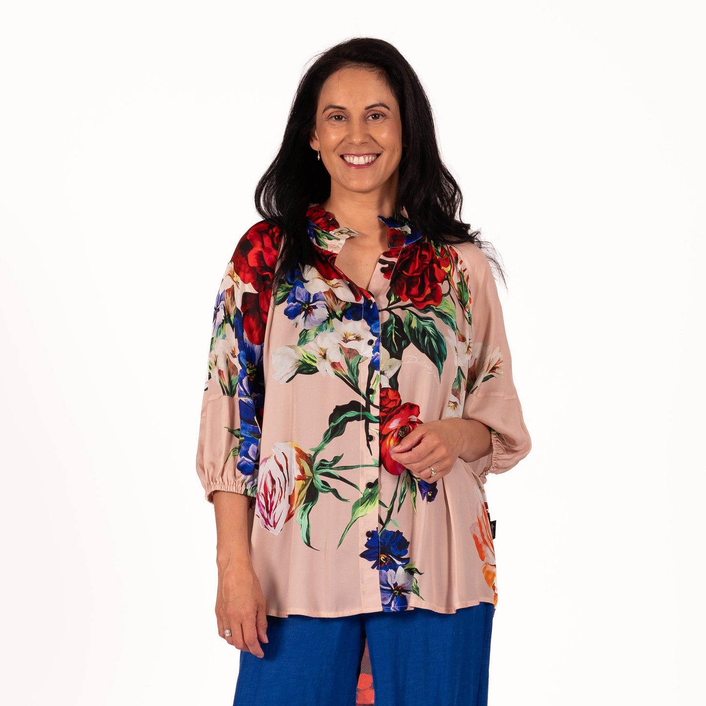 Dusky Petal Delight Blouse JS26-67