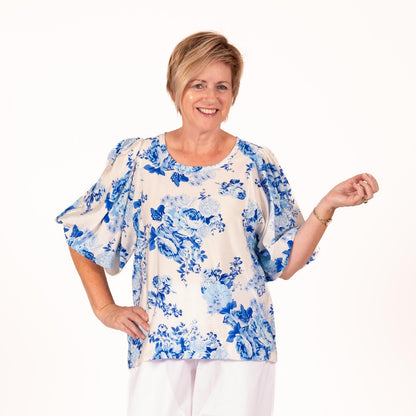 Floral Crush Facade Top JS26-74