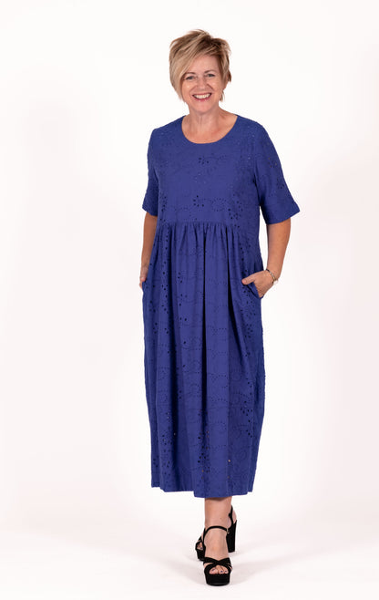 Embroidery Coco Dress JS26-76