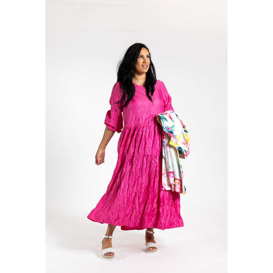 Patrice Dress Hot Pink