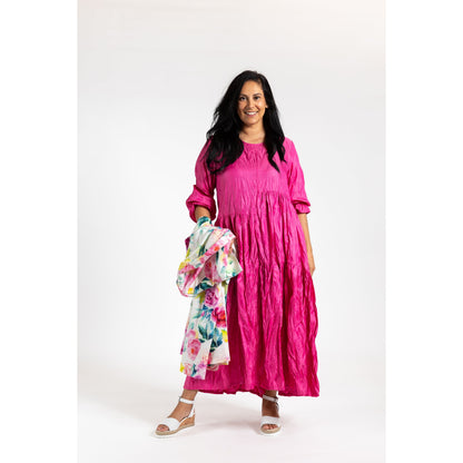 Patrice Dress Hot Pink