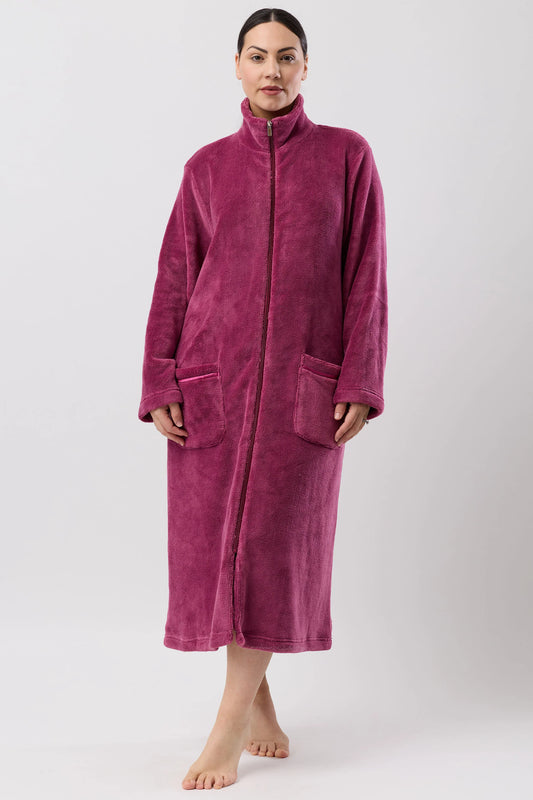 Zip Gown Polyester Fleece SK940